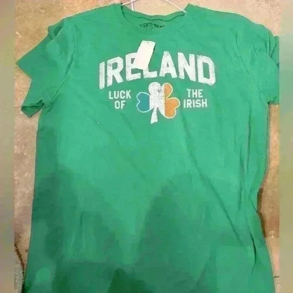 Luck of the Irish soft t-shirt in size XXL. NWT.